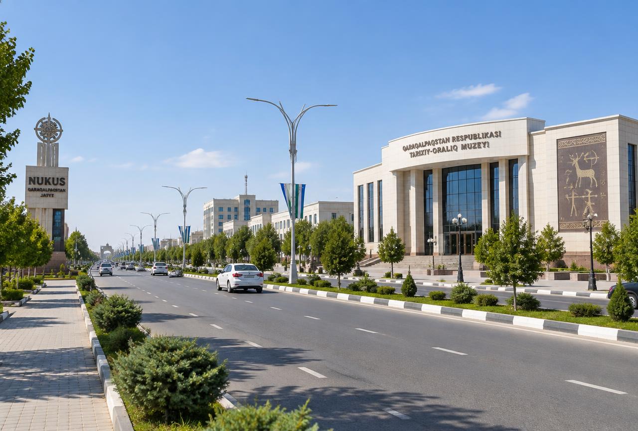Jiva → Nukus